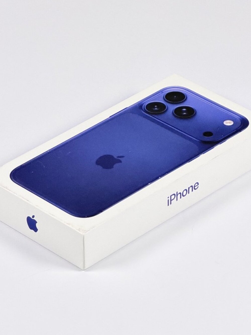 iPhone 17 Pro Max Box Only - Deep Blue - No Phone